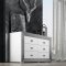 Margo Bedroom in White & Gray by ESF w/ Options