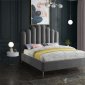 Lily Bed in Grey Velvet by Meridian w/Options