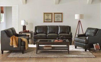 Clayton Sofa 552051 in Gray Leatherette by Coaster w/Options [CRS-552051 Clayton]