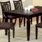 CM3620T Bethel Dining Table in Espresso w/Optional Side Chairs