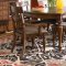 Rich Brown Cherry Finish Traditional 8PC Dining Room Set