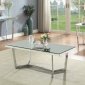 Hastin 3Pc Coffee & End Tables Set 80980 in Chrome by Acme