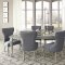 Coralayne Dining Table D650 in Metallic by Ashley w/Options