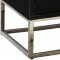 Nova Side Table 817 in Black Glass by Meridian