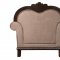 Chateau De Ville Chair 58267 in Tan Fabric by Acme w/Options