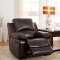 Davenport Reclining Sofa CM6327 in Brown Leather Match w/Options