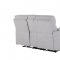 U8571 Power Motion Sofa in Light Gray Fabric by Global w/Options