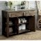 Colette CM3562SV Server in Rustic Oak