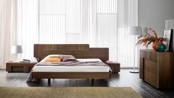 Air Bedroom in Oak by Rossetto w/Optional Casegoods [Rossetto-Air 1D]