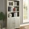 Anne Office Desk CM-DK907 in Silver w/Options