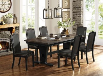 Nuland 5047 Dining Table by Homelegance w/Options [HEDS-5047 Nuland]