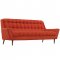 Response EEI-1788 Sofa in Atomic Red Fabric by Modway w/Options