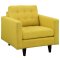 Empress Sofa in Sunny Fabric by Modway w/Options