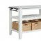 Sezye Kitchen Island AC00395 in White by Acme