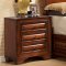 B2700 Bedroom in Oak w/6 Drawer Bed & Optional Casegoods