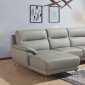 Fortson Sectional 1715 in Grey Eco-Leather by VIG