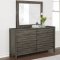 Opal Bedroom 222620 in Dark Taupe & Grey by Coaster w/Options