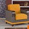 Almira Riva Orange Sofa Bed in Fabric by Casamode w/Options