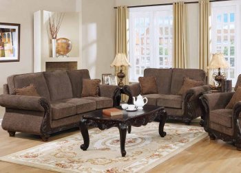 Phaedra Sofa Set in Light Brown 506411 by Coaster w/Options [CRS-506411 Phaedra]