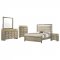 Giselle Bedroom Set 5Pc 224391 in Rustic Beige by Coaster