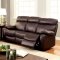 Myrtle Reclining Sofa CM6193 in Brown Leather Match w/Options