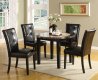 CM3188RT-40 Atlas III 5PC Dining Set w/Faux Marble Top