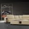 0646 Tera Beige Leather Sectional Sofa w/Coffee Table by VIG