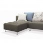 Blossom 421005 Sectional Sofa in Fabric by New Spec