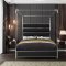 Encore Bed in Black Faux Leather by Meridian w/Options