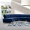 Valentino Sectional Sofa 697 in Fabric by Meridian w/Options