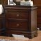 Rich Mahogany Finish Transitional Bedroom w/Optional Items