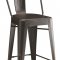 Lahrer 122097 5Pc Bar Table & Metal Chairs Set by Coaster