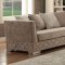 Tamara Fabric Sofa 54265 in Beige Velvet by Acme w/Options