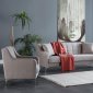 Livia Melson Gray Sofa Bed by Bellona w/Options