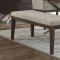 Ibiza Dining Table 5581-84 in Ash & Light Gray by Homelegance