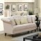 Rayna Sofa CM6779 in Beige Linen-Like Fabric w/Options