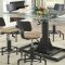 Killick Dining Table CM3374T in Black w/Adj. Height & Options