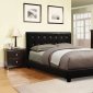 CM7950 Vengo Bedroom w/Black Padded Platform Bed & Options