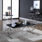 Brooke Coffee Table 229 Black Glass Top by Meridian w/Options