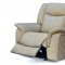 Carly 628 Motion Sofa in Taupe Leather Air w/Optional Items