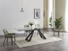 San Diego Extension Dining Table by J&M w/Optional Venice Chairs