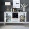 Noralie Wine Cabinet w/LED AC00525 in Mirrored by Acme