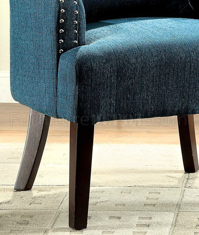 dark teal accent chair