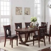 2017-68 Dining Set 5Pc in Cherry by Homelegance