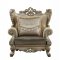 Ranita Chair 51042 in Champagne Fabric by Acme w/Options