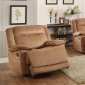 Wasola Motion Sofa 8414 in Brown Fabric by Homelegance w/Options