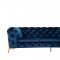 Chester Sofa in Blue Fabric by Beverly Hills w/Options