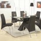 Ophelia 120811 Dining Table in Black by Coaster w/Options