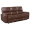 Greenfield Power Motion Sofa 610264P Brown by Coaster w/Options