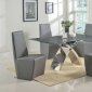 Ingrid Dining Table 5Pc Set w/ Cynthia Chairs by Chintaly